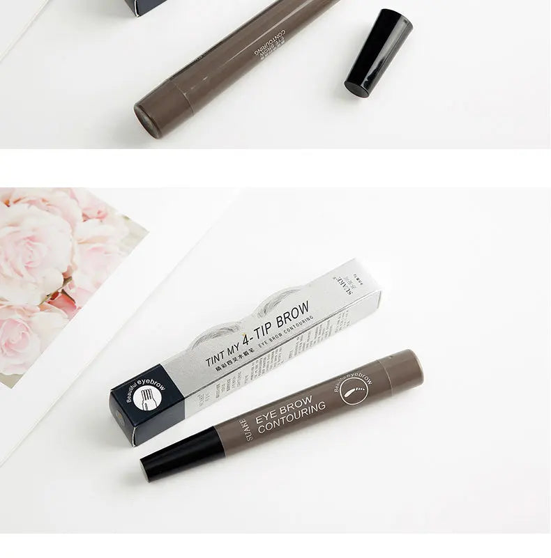 SUAKE 4-Fork Eyebrow Pen
