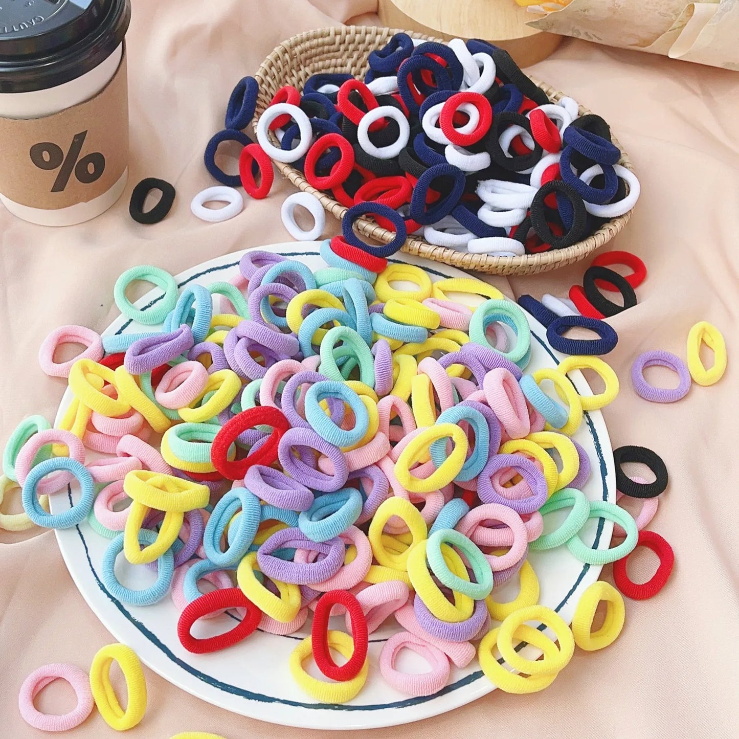 Elastic Hair Bands - 20/50pcs