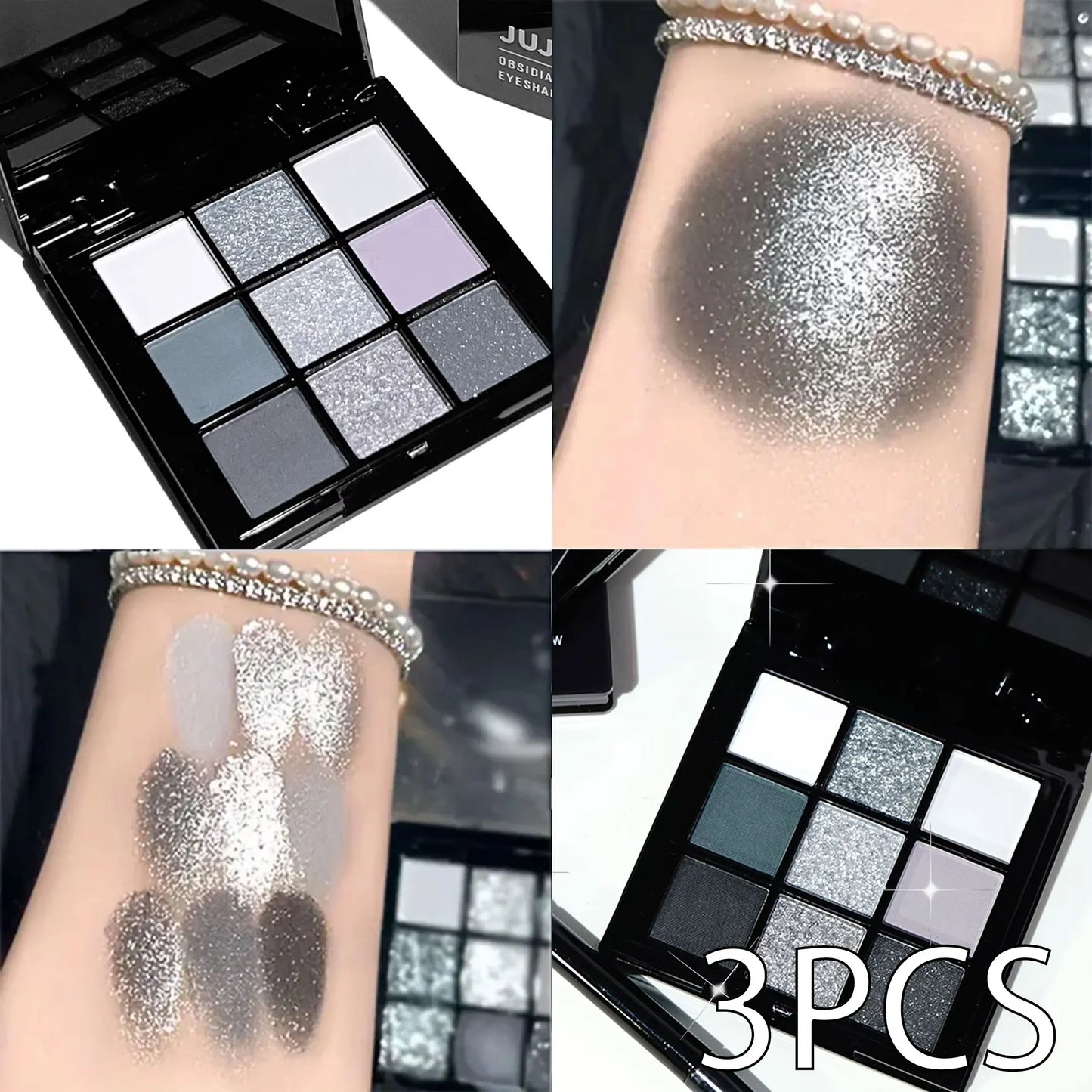 9-Colour Eyeshadow Palette – Smokey Glam