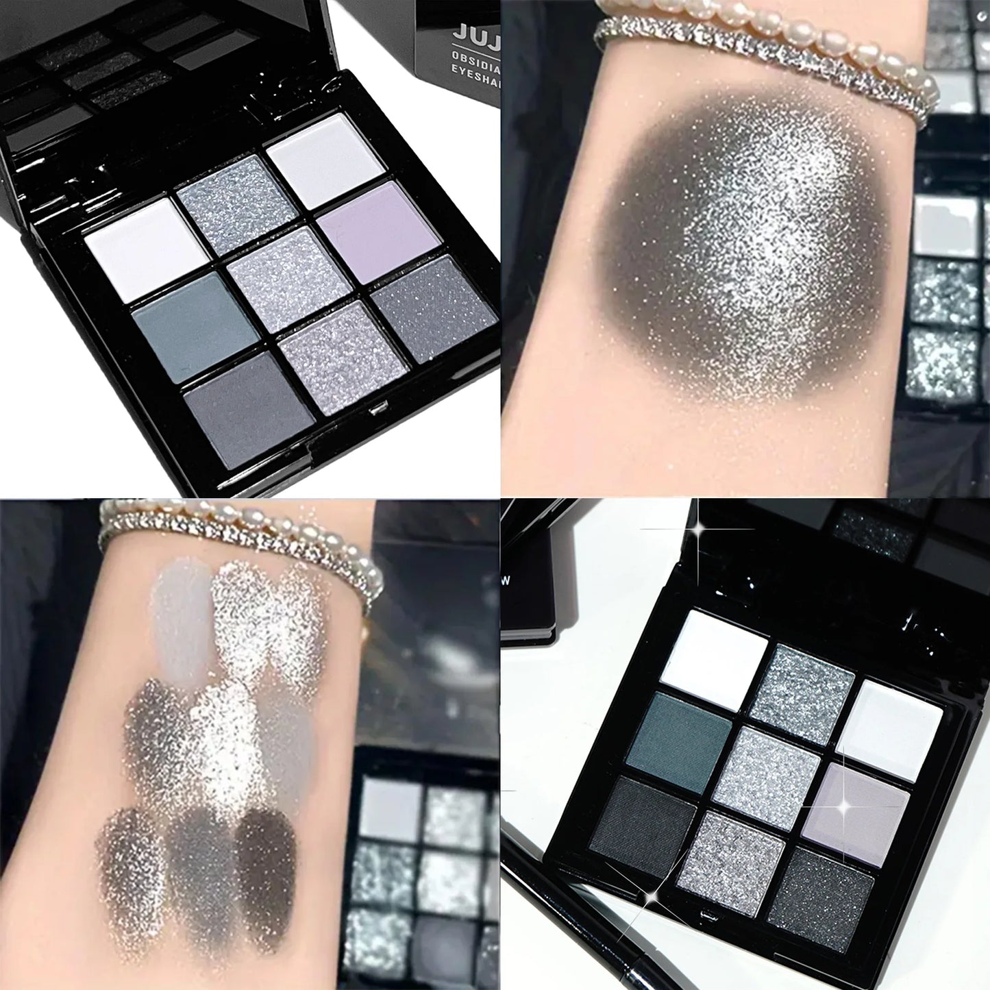 9-Colour Eyeshadow Palette – Smokey Glam