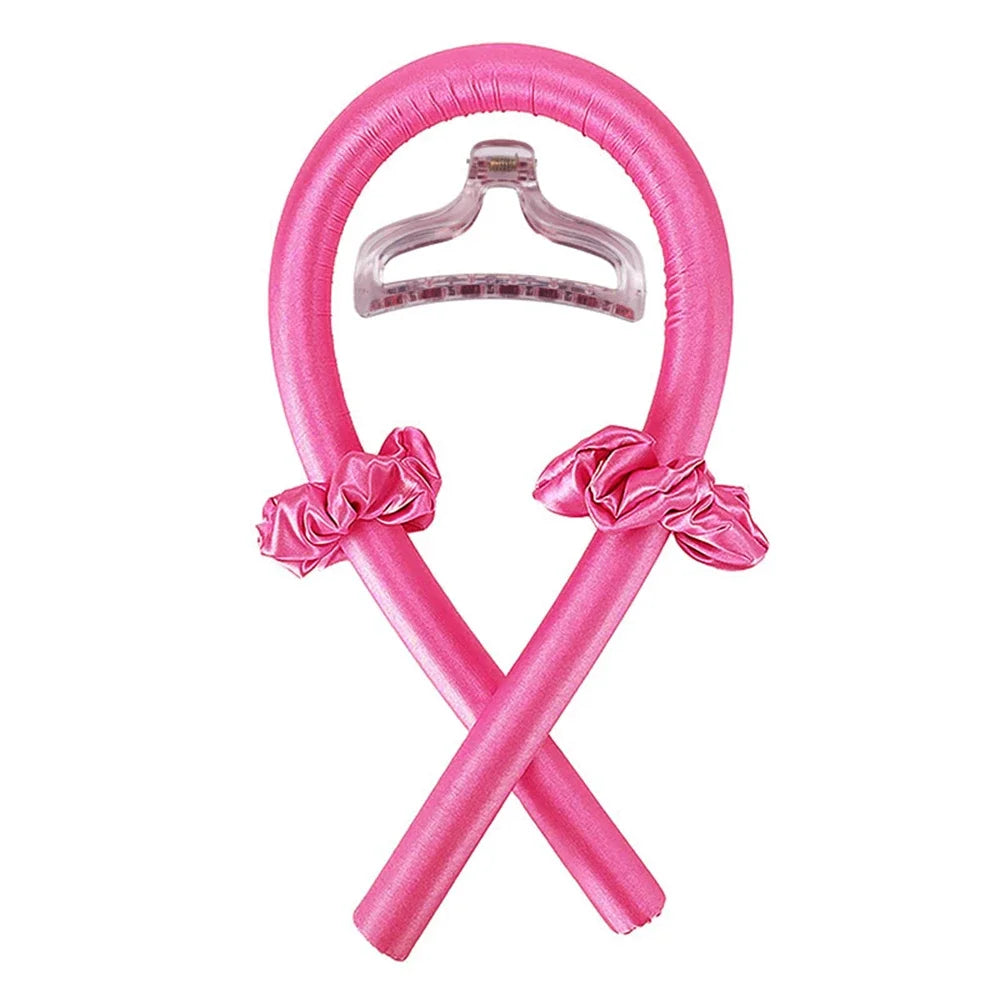 Silk Foam Heatless Curling Rod Headband