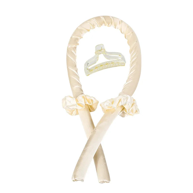 Silk Foam Heatless Curling Rod Headband