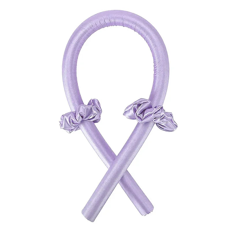 Silk Foam Heatless Curling Rod Headband