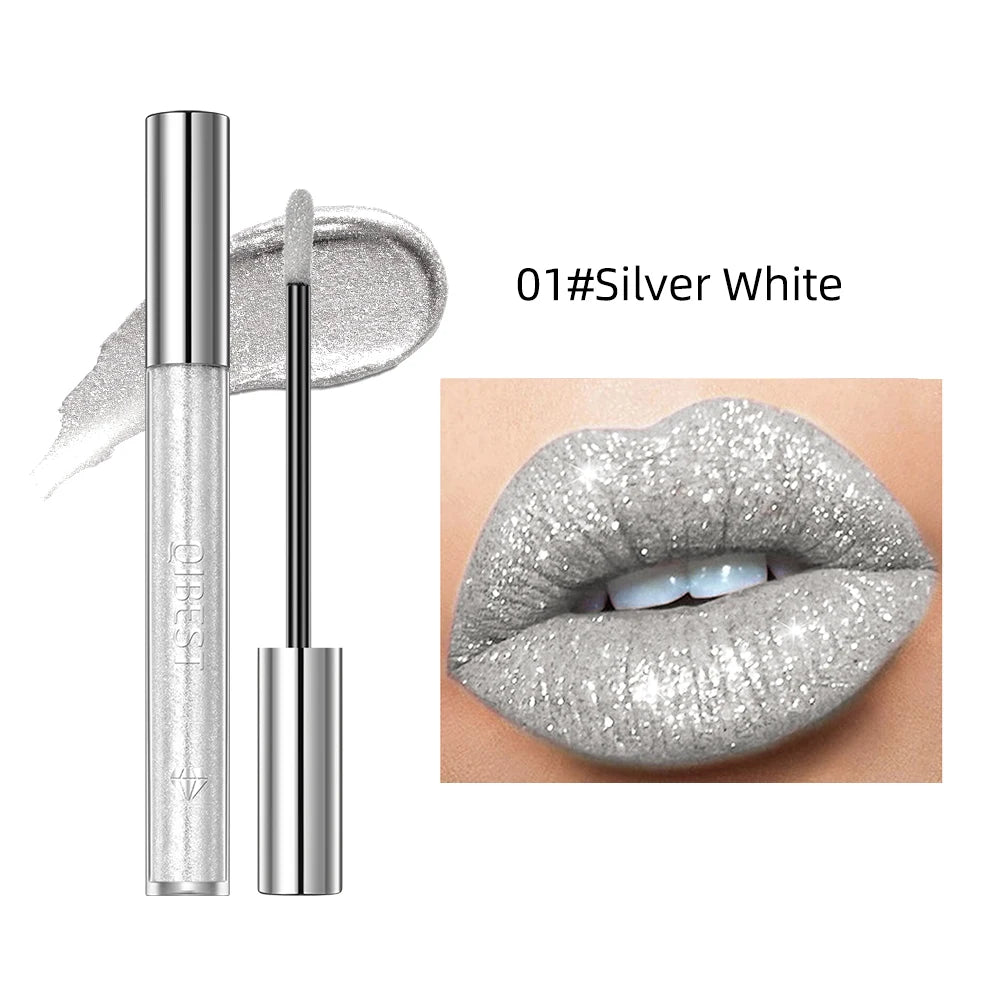 Diamond Liquid Lip Glaze – Hydrating, Shimmering & Long-Lasting Shine