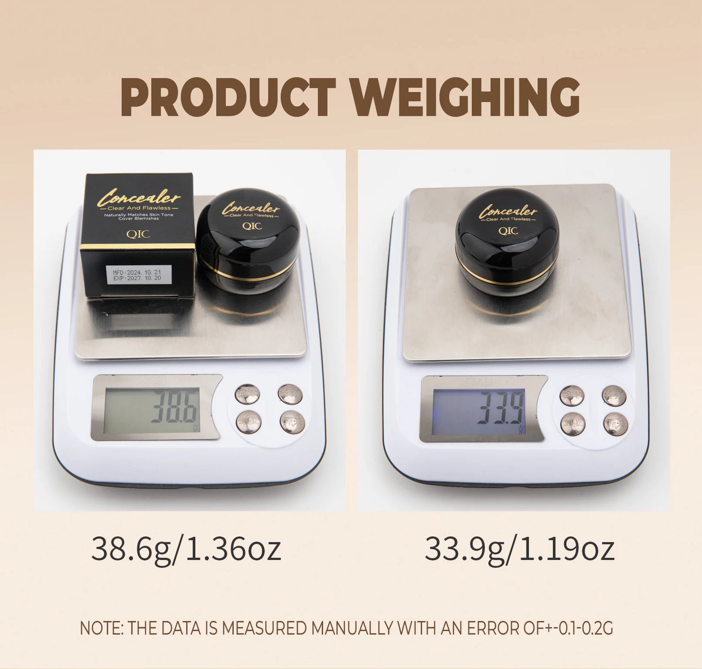 Clear and Flawless Concealer – Moisturising, Waterproof & Natural Coverage