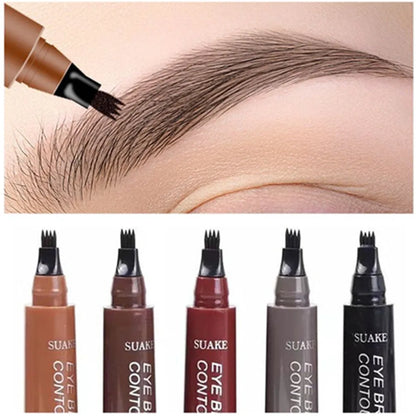 SUAKE 4-Fork Eyebrow Pen
