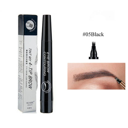 SUAKE 4-Fork Eyebrow Pen