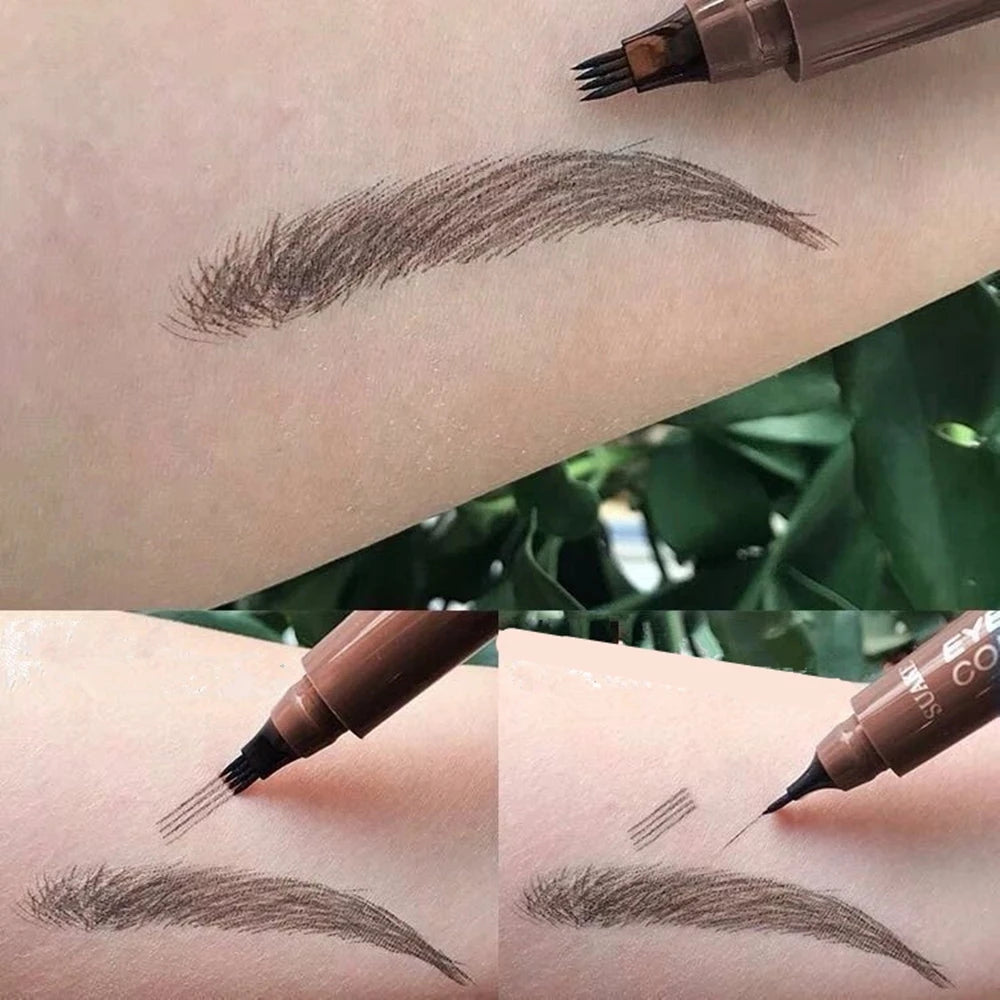 SUAKE 4-Fork Eyebrow Pen
