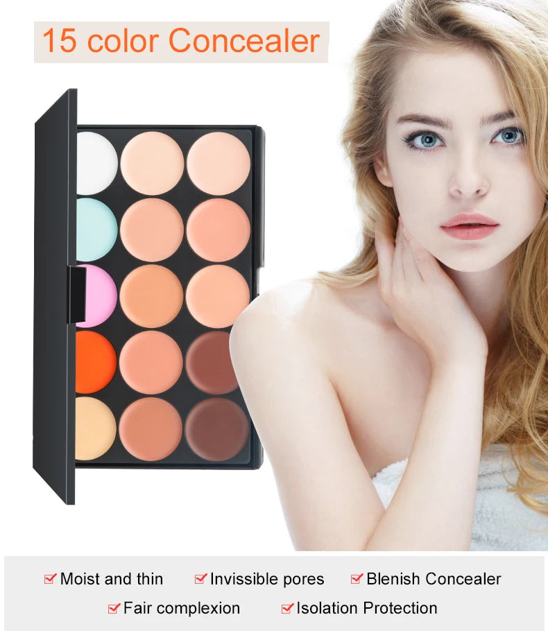 Full Coverage Cream Concealer Palette