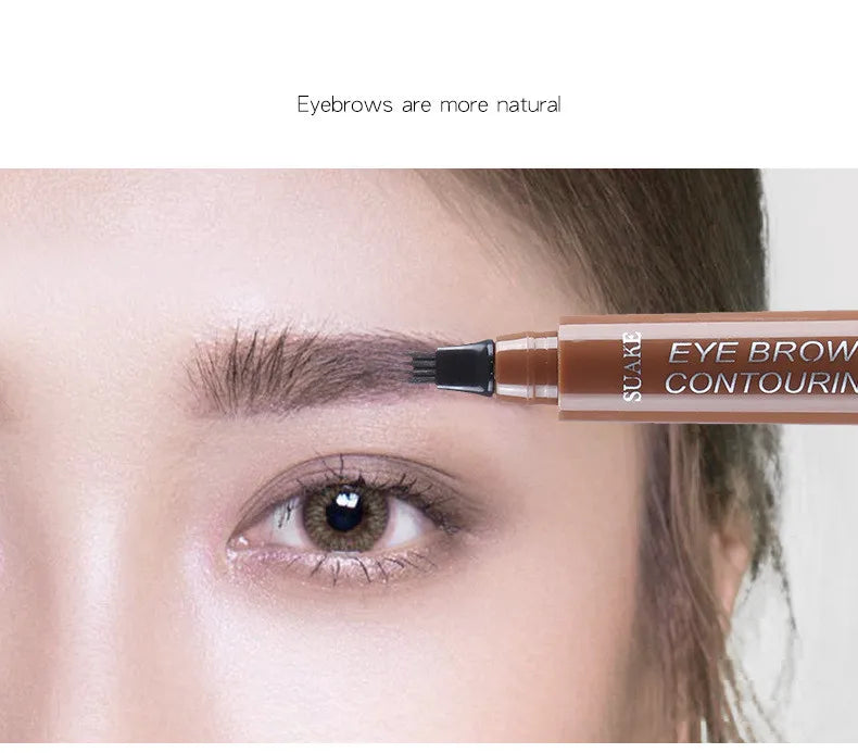 SUAKE 4-Fork Eyebrow Pen