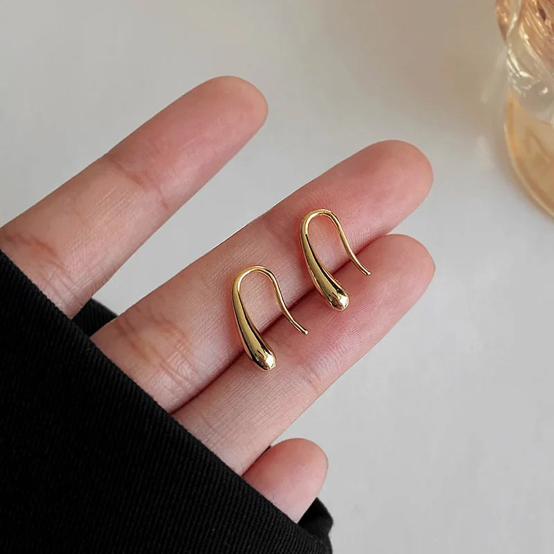 Water Drop Shape Earrings for Women - 925 Sterling Silver
