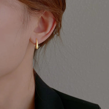Water Drop Shape Earrings for Women - 925 Sterling Silver
