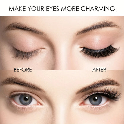 Magnetic 3D DIY Eyelash Set – Natural, Fluffy, & Reusable