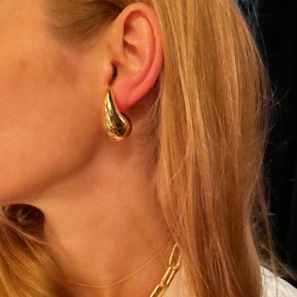 Drop Earring for Women & Girls Lightweight Hypoallergenic Gold and Silver