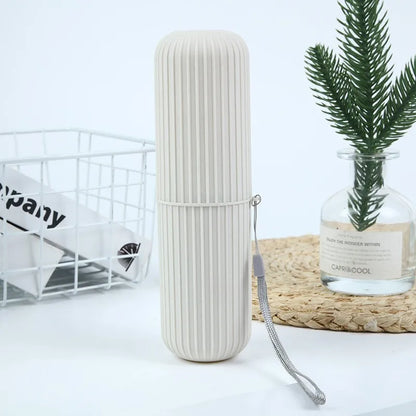 Portable Toothbrush & Toothpaste Travel Case – Eco-Friendly Storage Solution