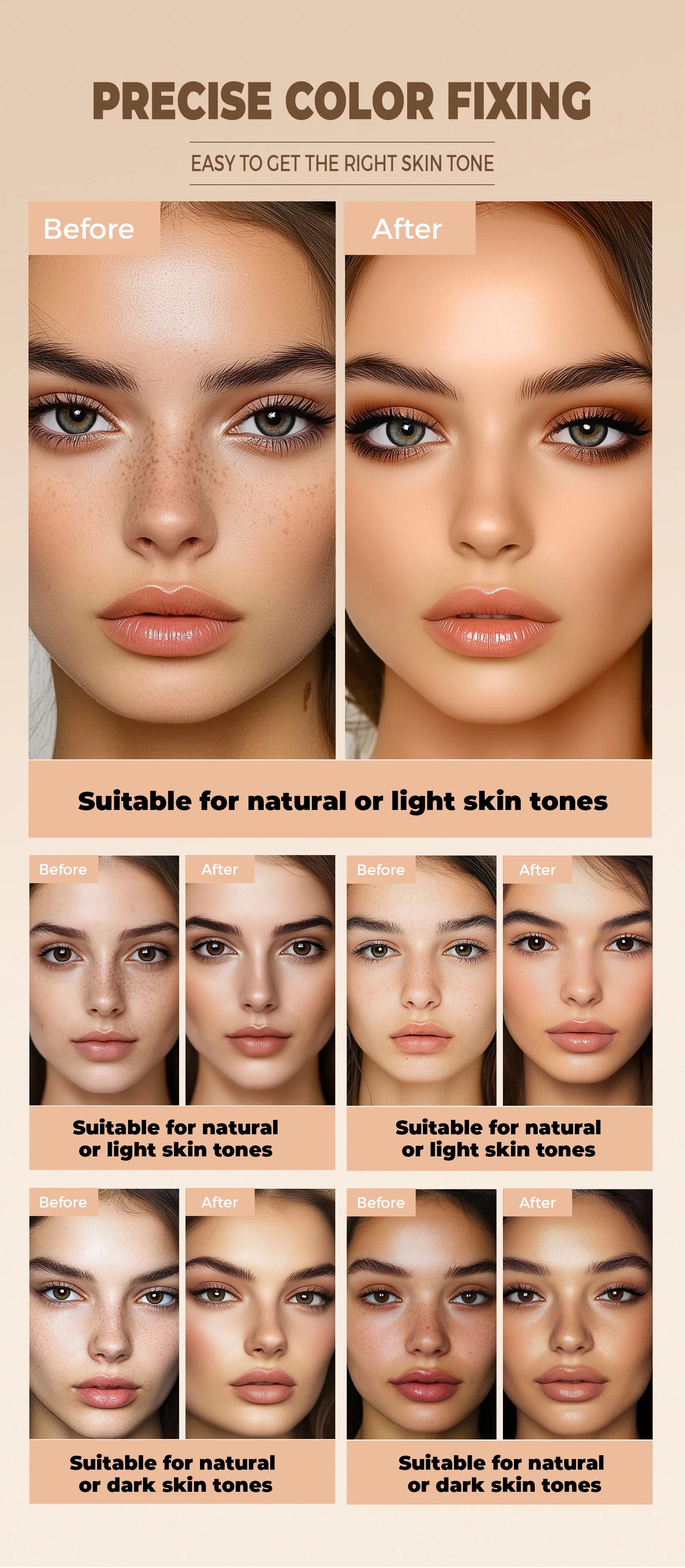 Clear and Flawless Concealer – Moisturising, Waterproof & Natural Coverage