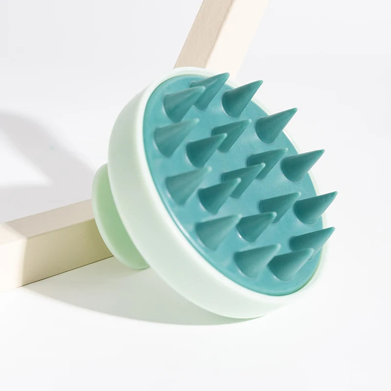 Scalp Massage Shampoo Brush – Silicone Hair Scrubber