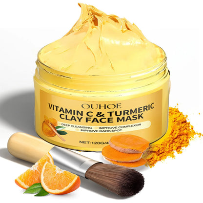 Vitamin C & Turmeric Clay Face Mask
