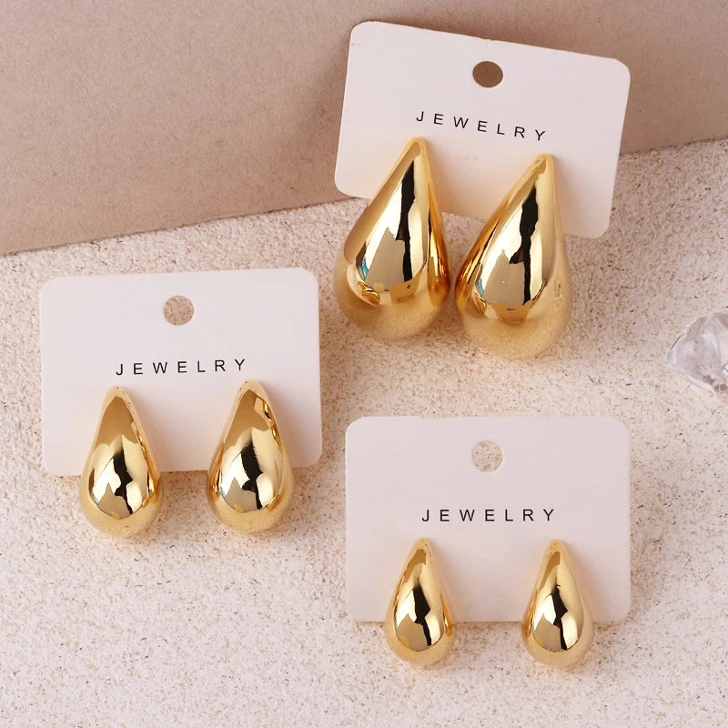 Drop Earring for Women & Girls Lightweight Hypoallergenic Gold and Silver