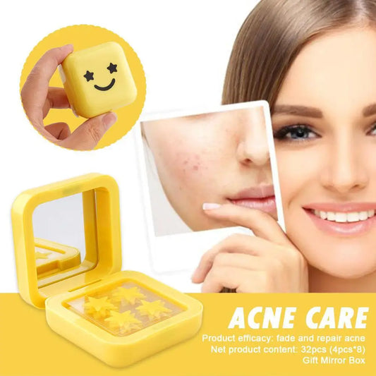 Acne Patch Kit – 32 Pcs with Gift Mirror Box | Fade & Repair Acne Fast