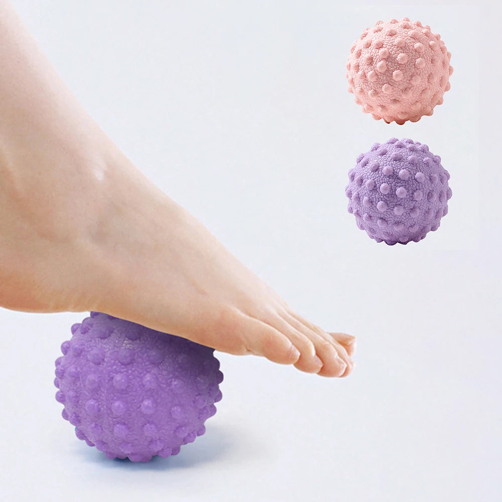 Textured Massage Ball for Deep Tissue Relief – Compact & Travel-Friendly