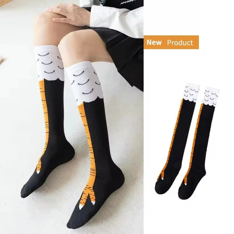 Women's Chicken Leg Knit Stockings – Fun, Quirky & Comfortable
