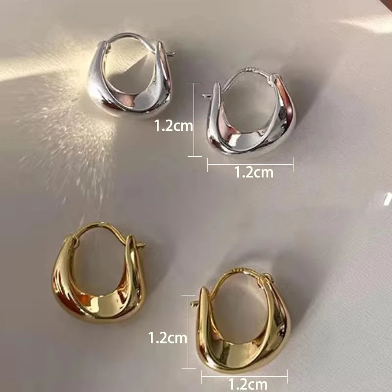 Versatile Hoop Earrings for Women - 925 Sterling Silver