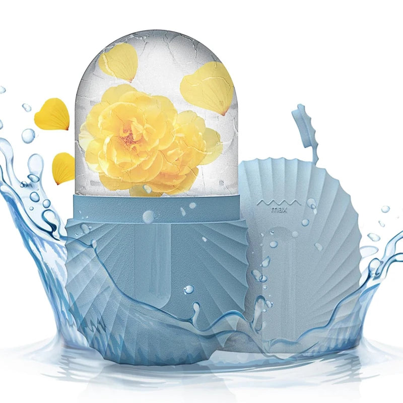 Silicone Ice Face Roller Mould – DIY Facial Ice Cube for Pore Care, Acne Relief & Skin Toning