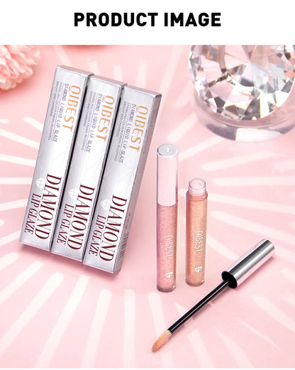 Diamond Liquid Lip Glaze – Hydrating, Shimmering & Long-Lasting Shine