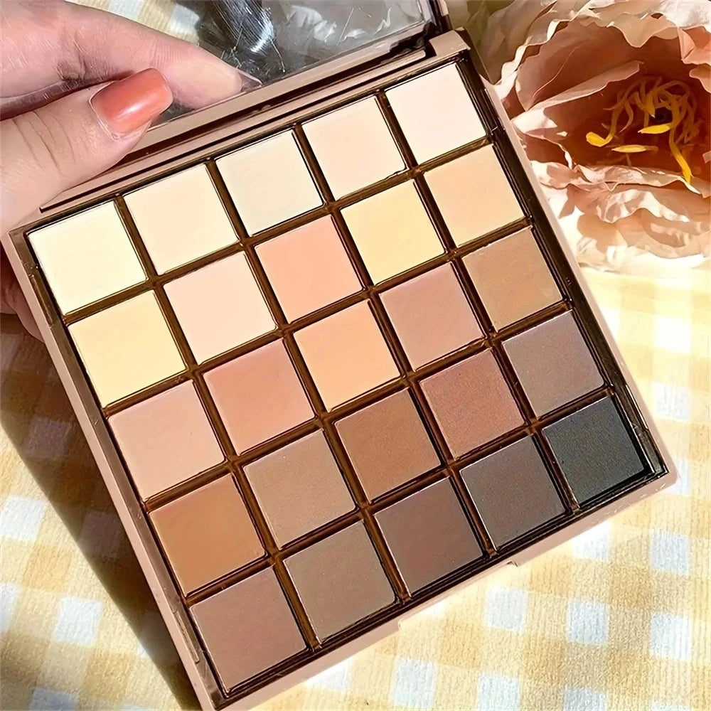 25 Colour Matte Nude Eyeshadow Palette