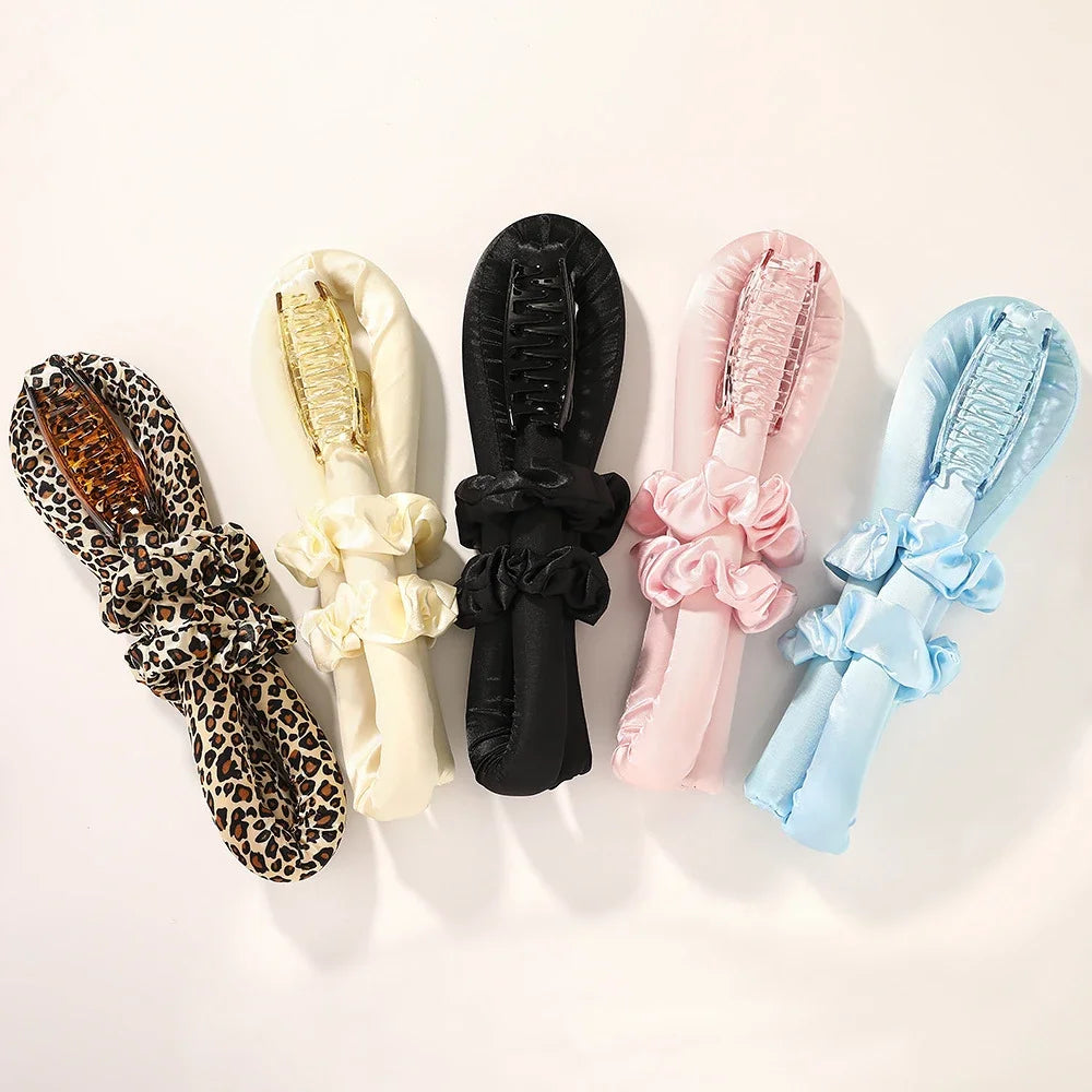 Silk Foam Heatless Curling Rod Headband