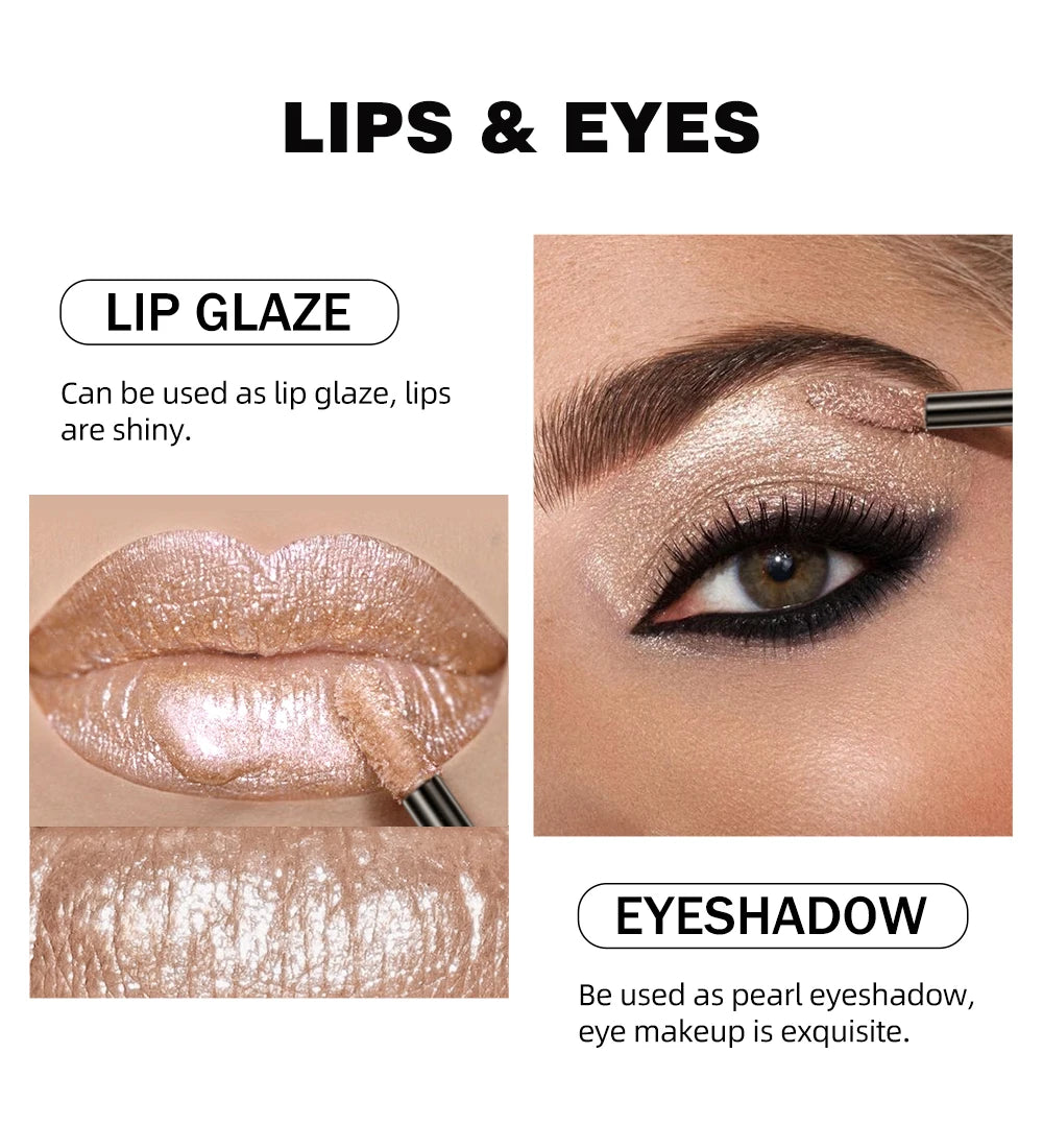 Diamond Liquid Lip Glaze – Hydrating, Shimmering & Long-Lasting Shine