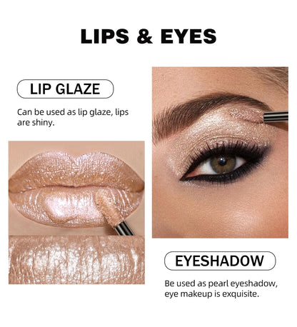 Diamond Liquid Lip Glaze – Hydrating, Shimmering & Long-Lasting Shine