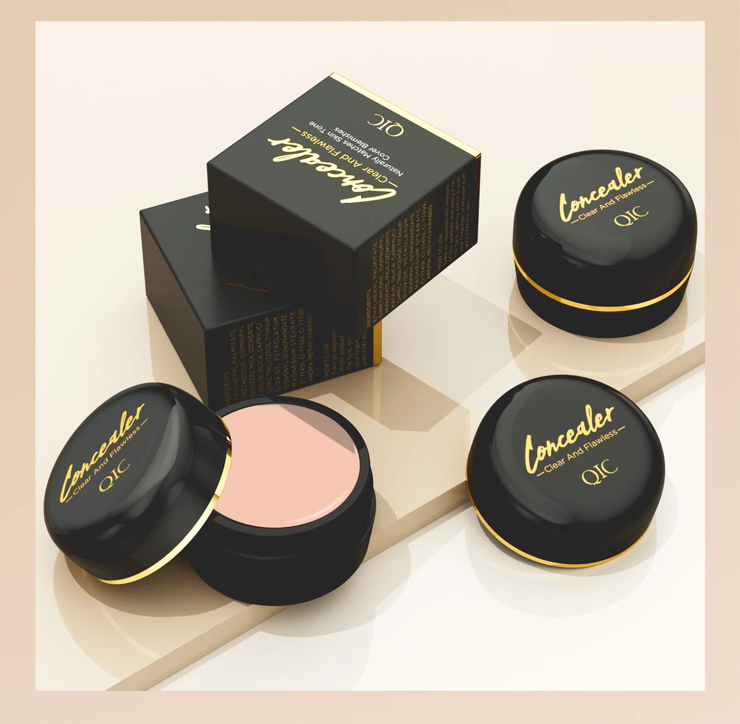 Clear and Flawless Concealer – Moisturising, Waterproof & Natural Coverage