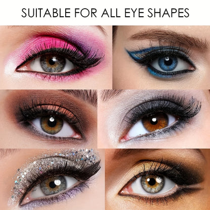 Magnetic 3D DIY Eyelash Set – Natural, Fluffy, & Reusable