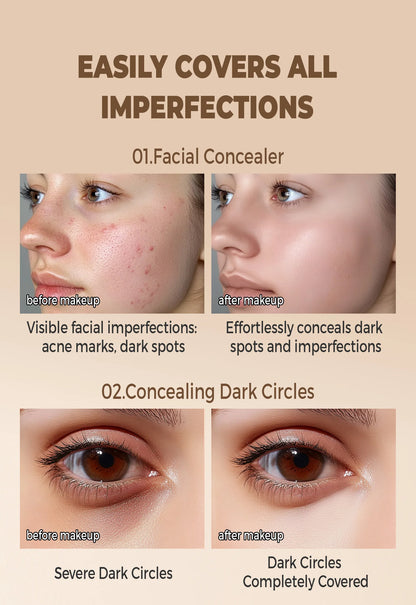 Clear and Flawless Concealer – Moisturising, Waterproof & Natural Coverage