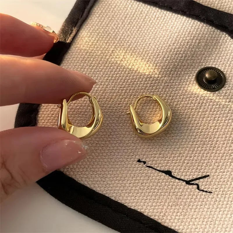 Versatile Hoop Earrings for Women - 925 Sterling Silver