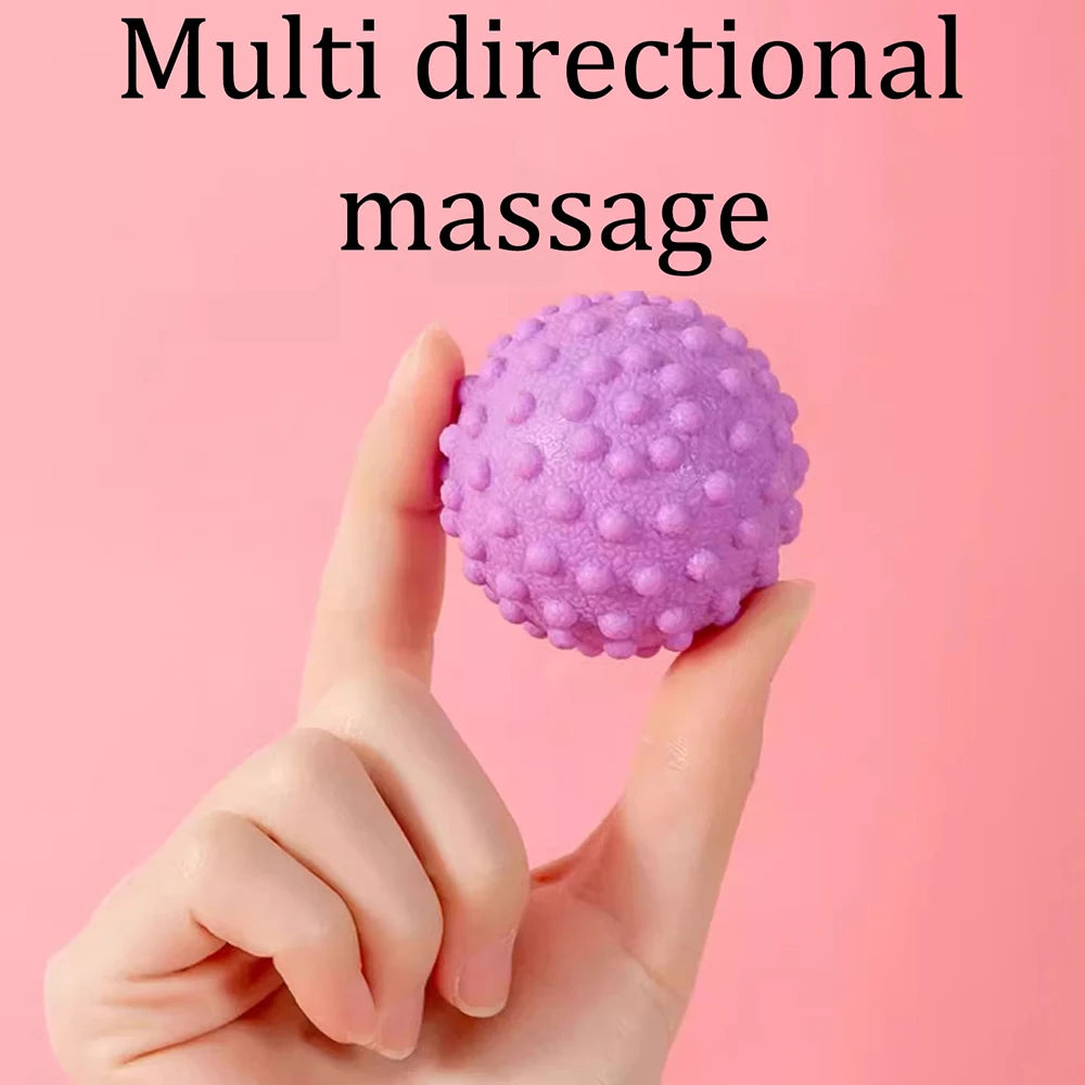 Textured Massage Ball for Deep Tissue Relief – Compact & Travel-Friendly