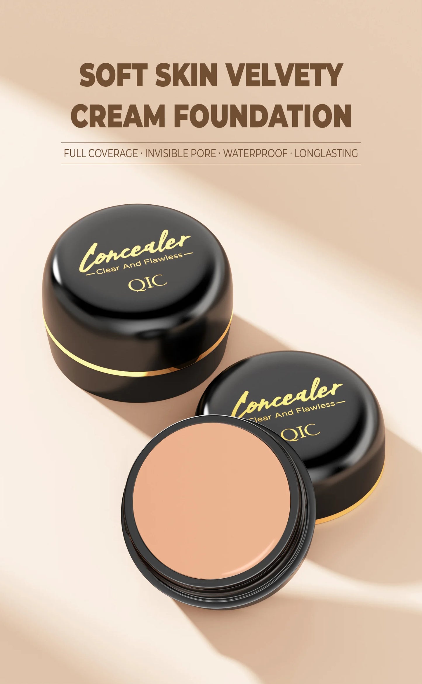 Clear and Flawless Concealer – Moisturising, Waterproof & Natural Coverage