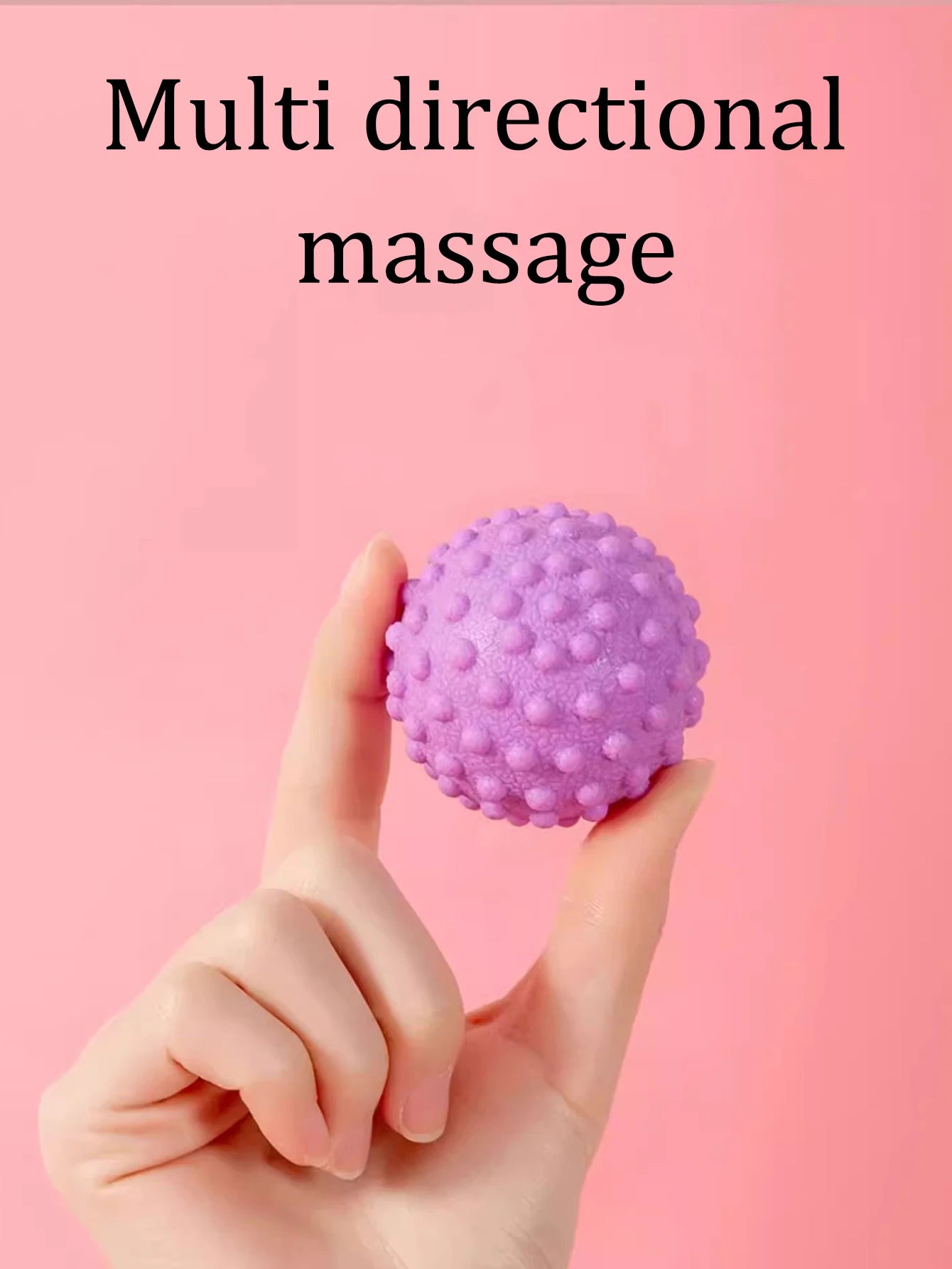 Textured Massage Ball for Deep Tissue Relief – Compact & Travel-Friendly