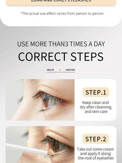 Fast Growth Treatment Eyelash & Thicker Lashes Natural Curling Lash Lifting Care Product