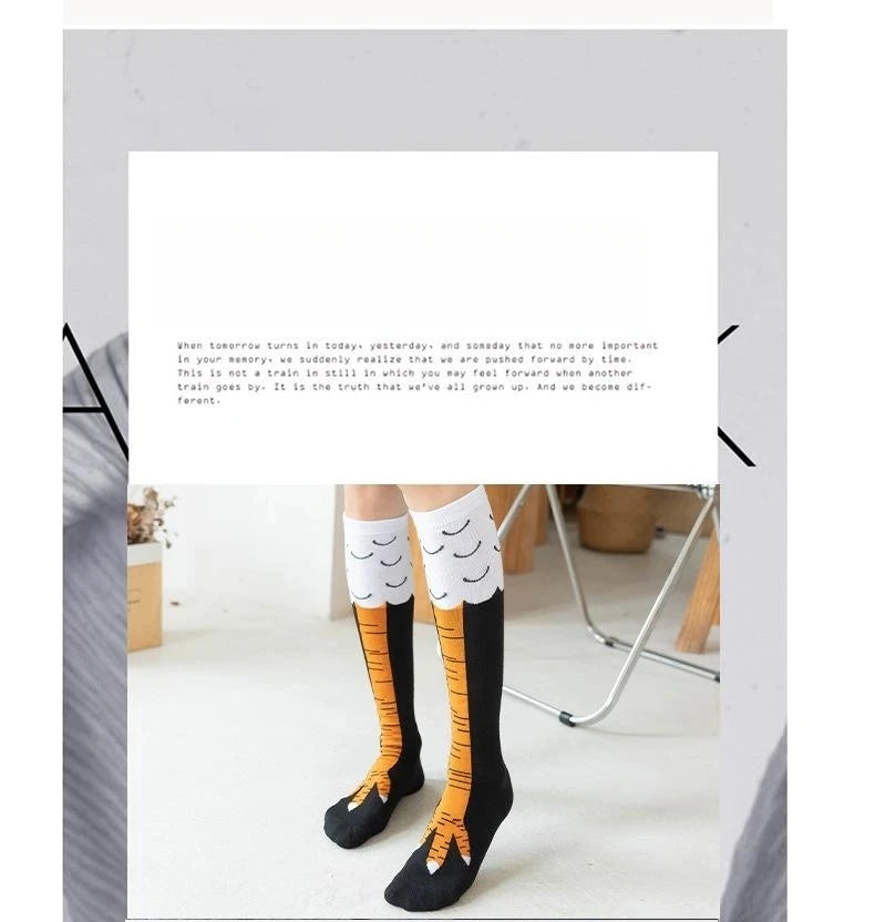 Women's Chicken Leg Knit Stockings – Fun, Quirky & Comfortable