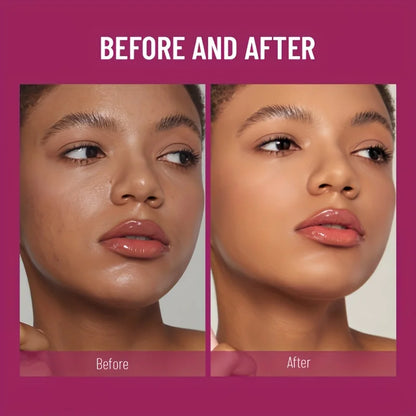 USHAS 12 Color Liquid Concealer Moisturizing Rotating Sponge Head Concealer Long Lasting Lightweight Multi-use Foundation Makeup