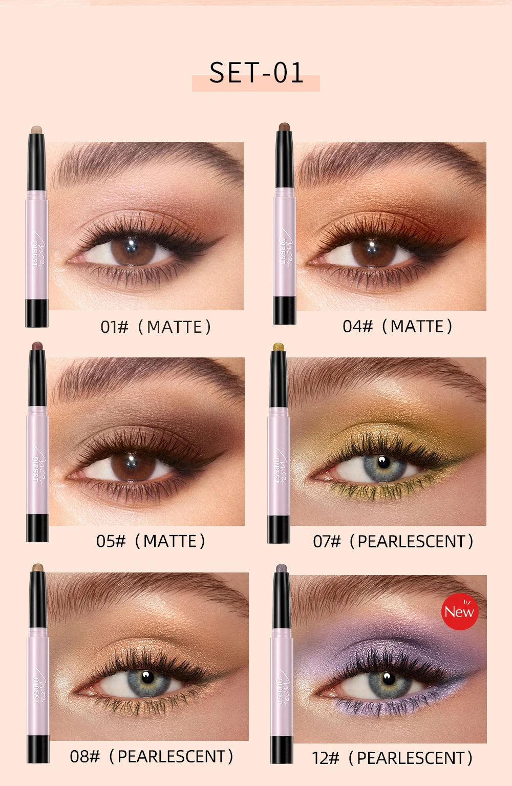 Tone Eyeshadow Stick – Long-Lasting, Waterproof & Easy to Use