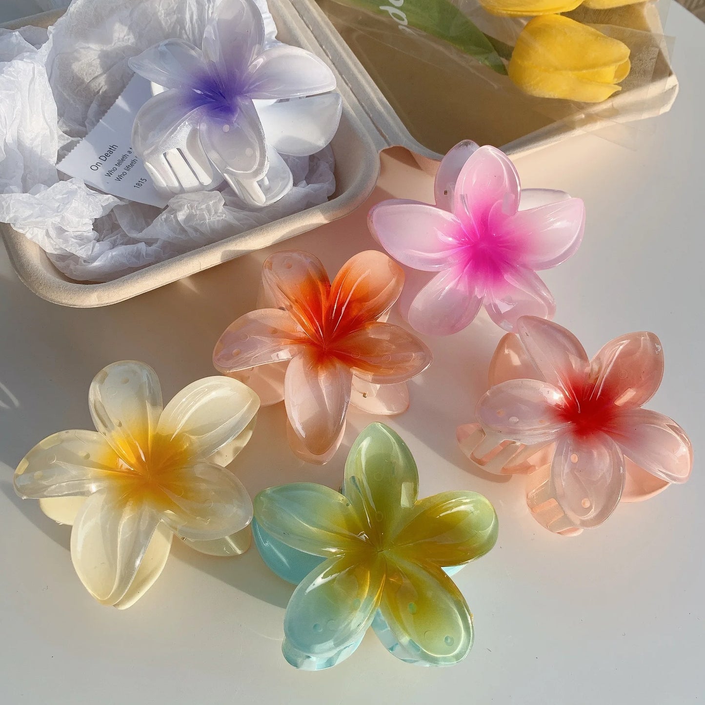 Butterfly Hair Claw Clip