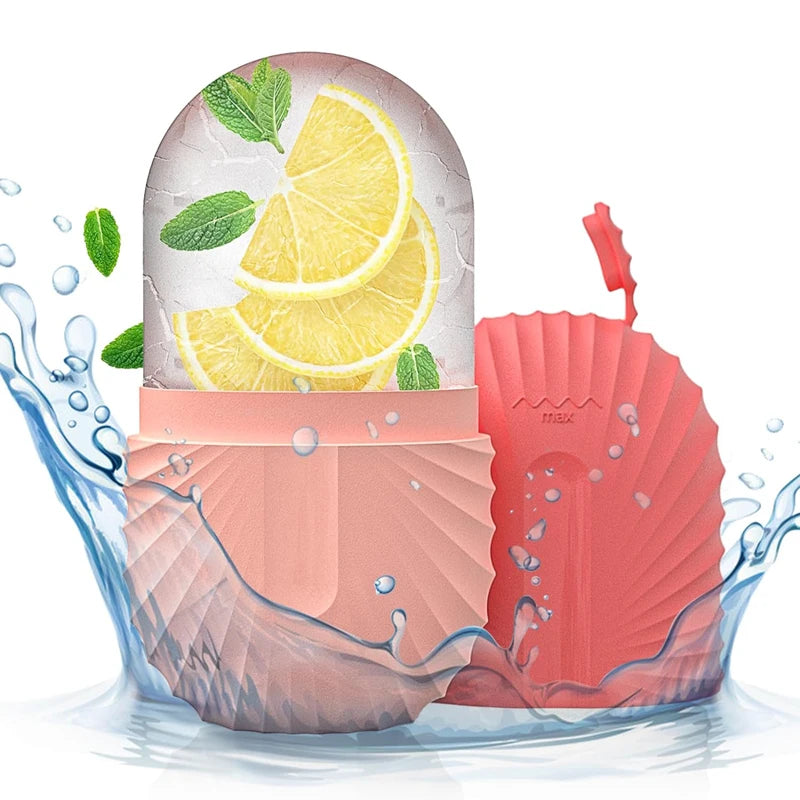 Silicone Ice Face Roller Mould – DIY Facial Ice Cube for Pore Care, Acne Relief & Skin Toning