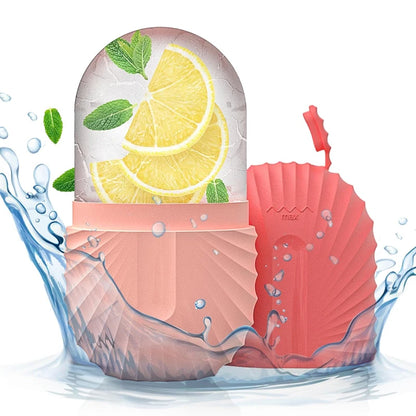 Silicone Ice Face Roller Mould – DIY Facial Ice Cube for Pore Care, Acne Relief & Skin Toning