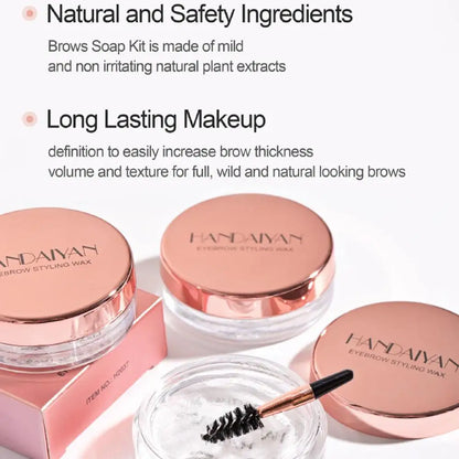 Eyebrow Styling Gel – Transparent, Long-Lasting & Fluffy Look