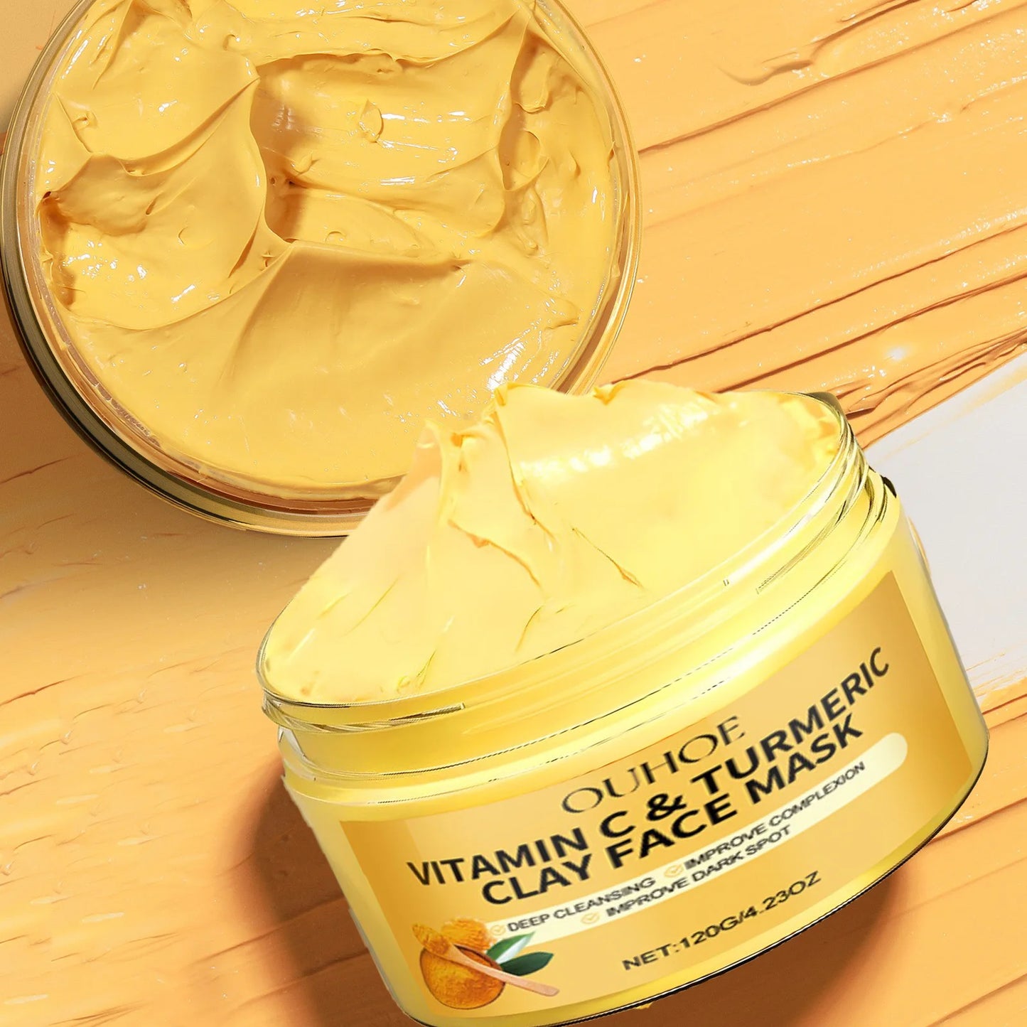 Vitamin C & Turmeric Clay Face Mask