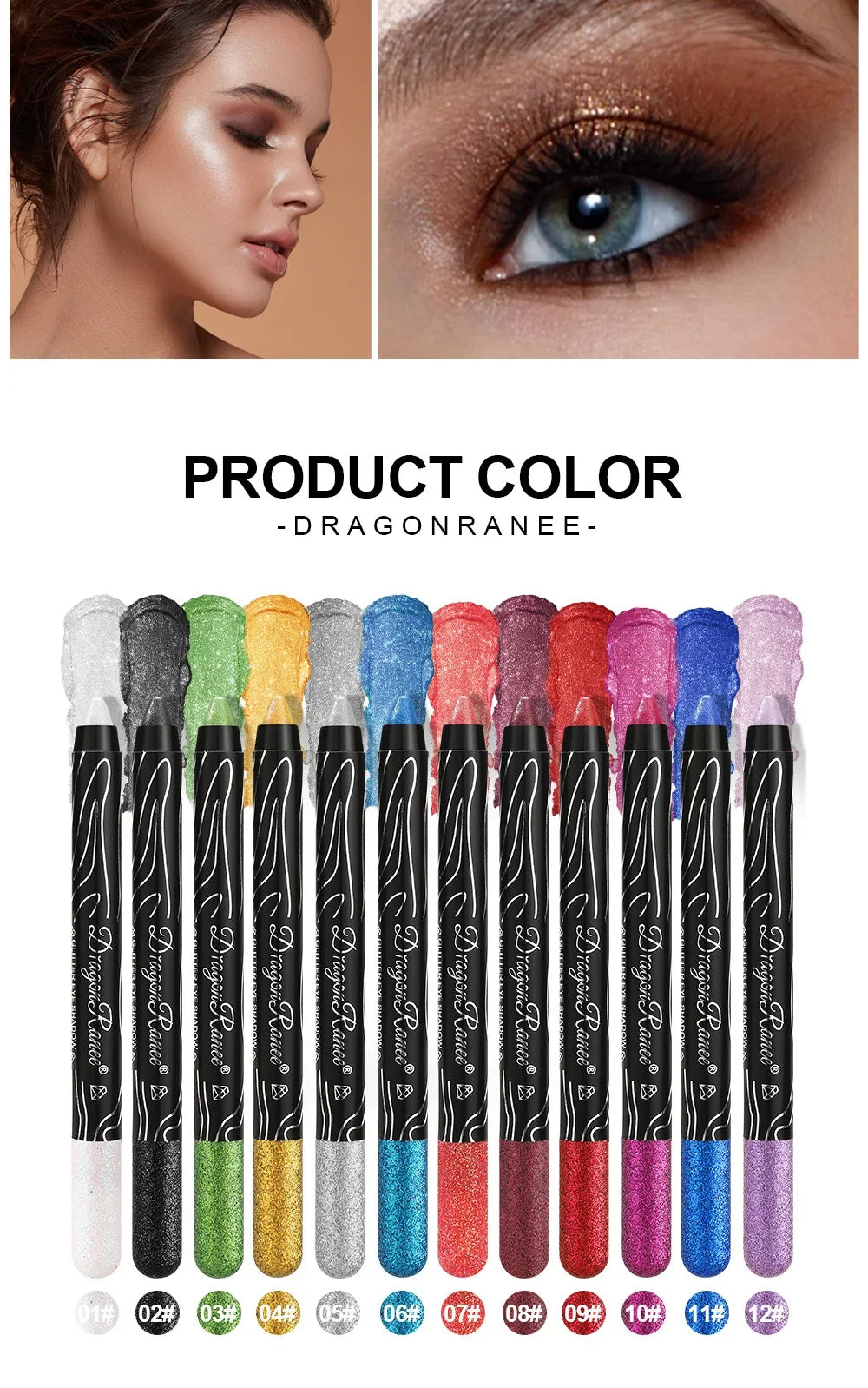 Shimmer Effect Eyeshadow Pencil
